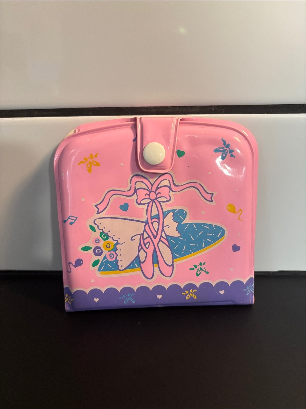 Vintage 80’s/90’s FLOMO Ballet Vinyl Wallet